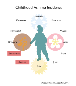 Childhood Asthma seasonal